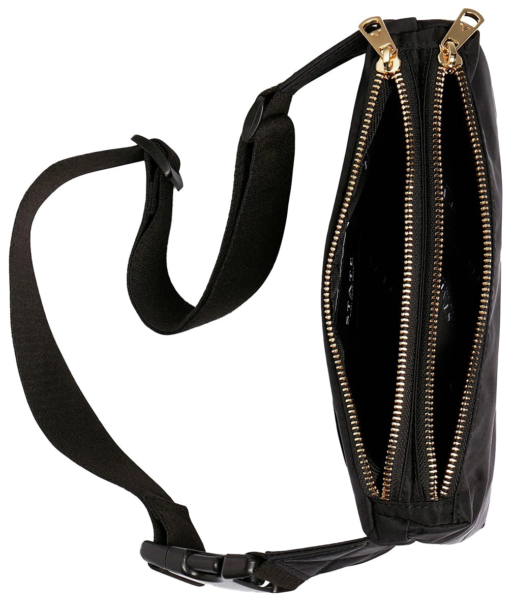 State Bags Lorimer Fanny Pack - Black / Gold (Long Strap)