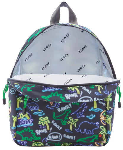 State Bags Mini Kane Kids Backpack - Neon Dino