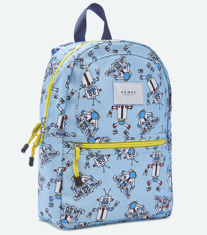 State Bags Mini Kane Kids Backpack - Robots