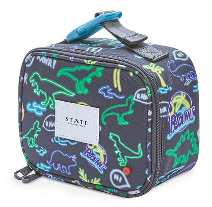 State Bags Mini Rodgers Snack Pack - Neon Dino