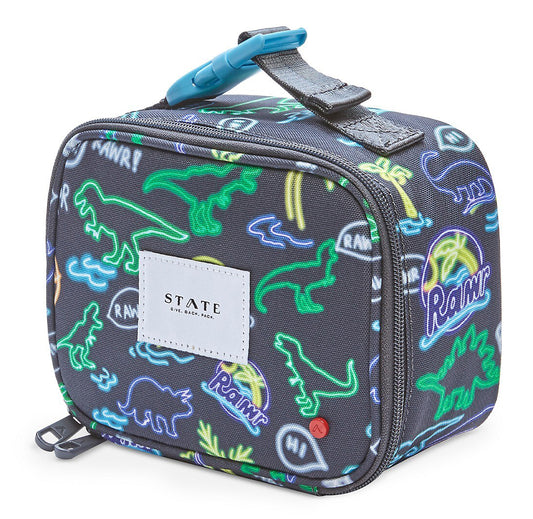 State Bags Mini Rodgers Snack Pack - Neon Dino