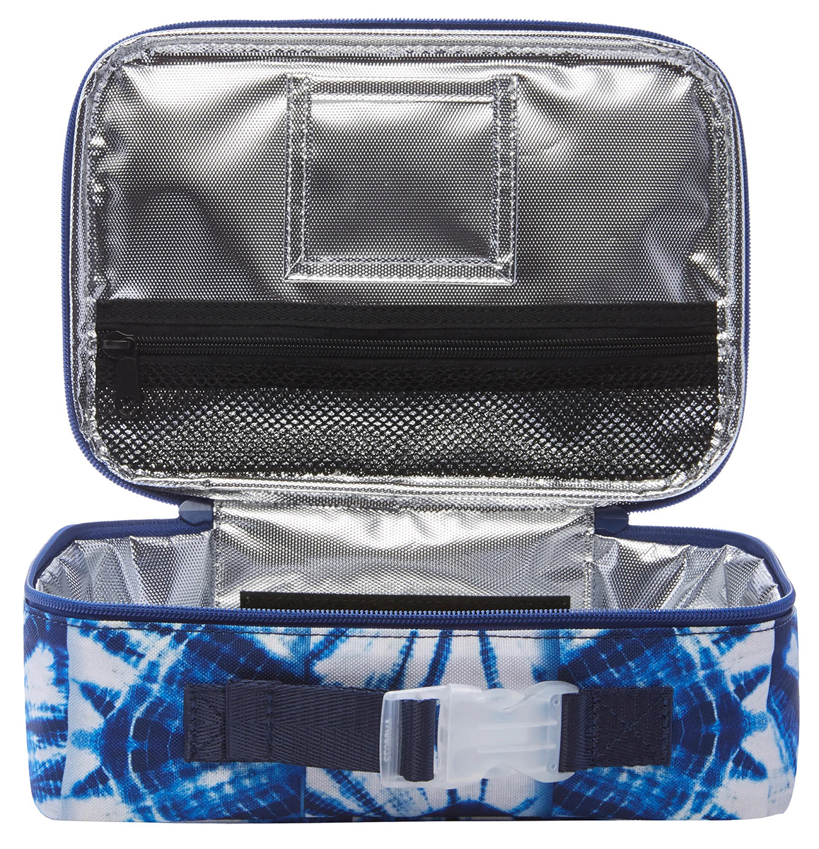 State Bags Rodgers Lunch Box - Indigo Patchwork