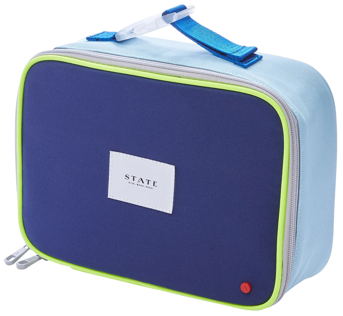 State Bags Rodgers Lunch Box - Navy / Neon