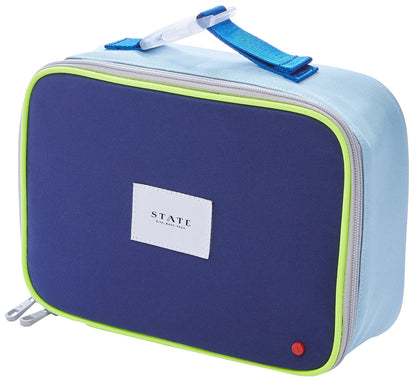 State Bags Rodgers Lunch Box - Navy / Neon