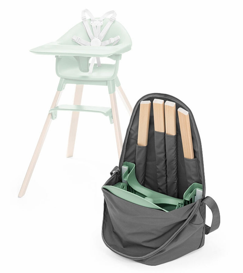 Stokke Clikk High Chair Travel Bundle (One Box) - Cloud Grey