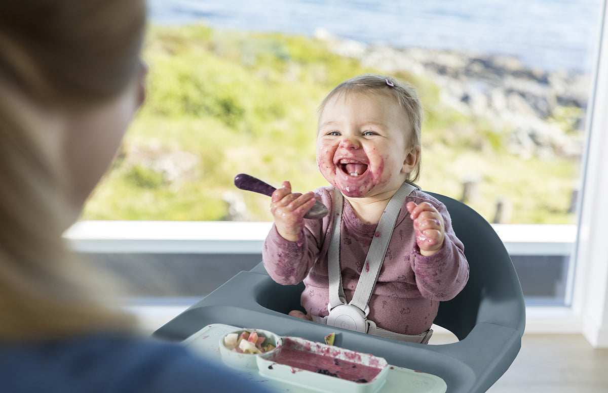 Stokke Clikk High Chair Travel Bundle (One Box) - Fjord Blue