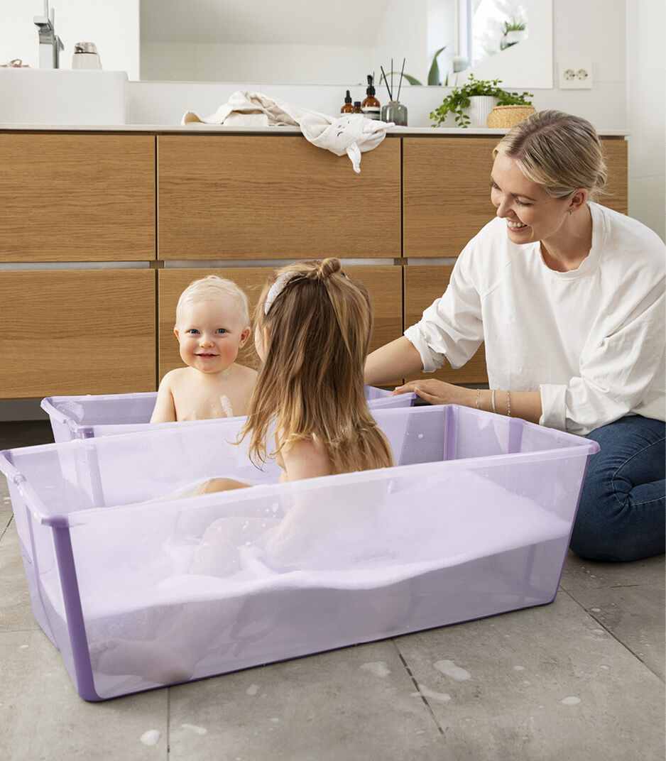 Stokke Flexi Bath X-Large Heat Sensitive - Lavender