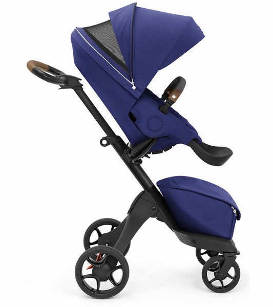 Stokke Xplory X Stroller + Carry Cot Bundle - Royal Blue