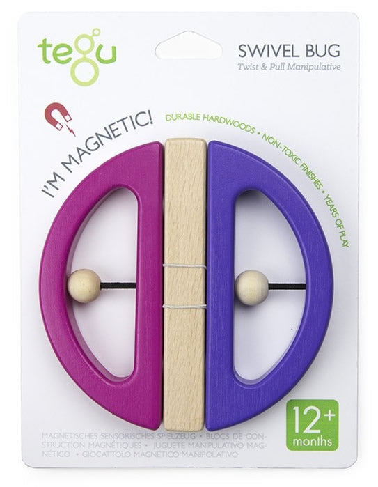 Tegu Swivel Bug - Pink & Purple