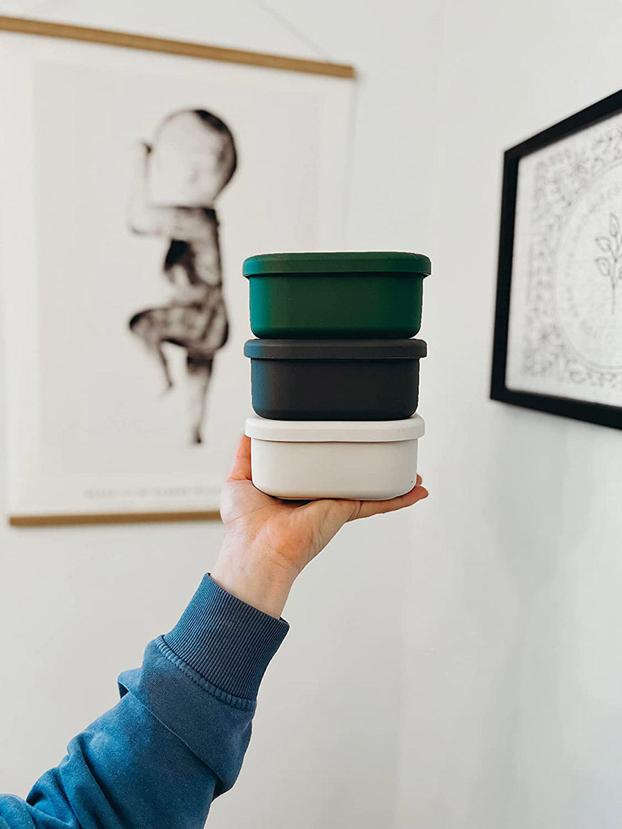 The Dearest Grey Mini Bento Box - Emerald