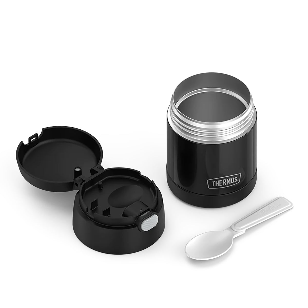 Thermos FUNtainer Stainless Steel Food Jar, 10oz - Matte Black