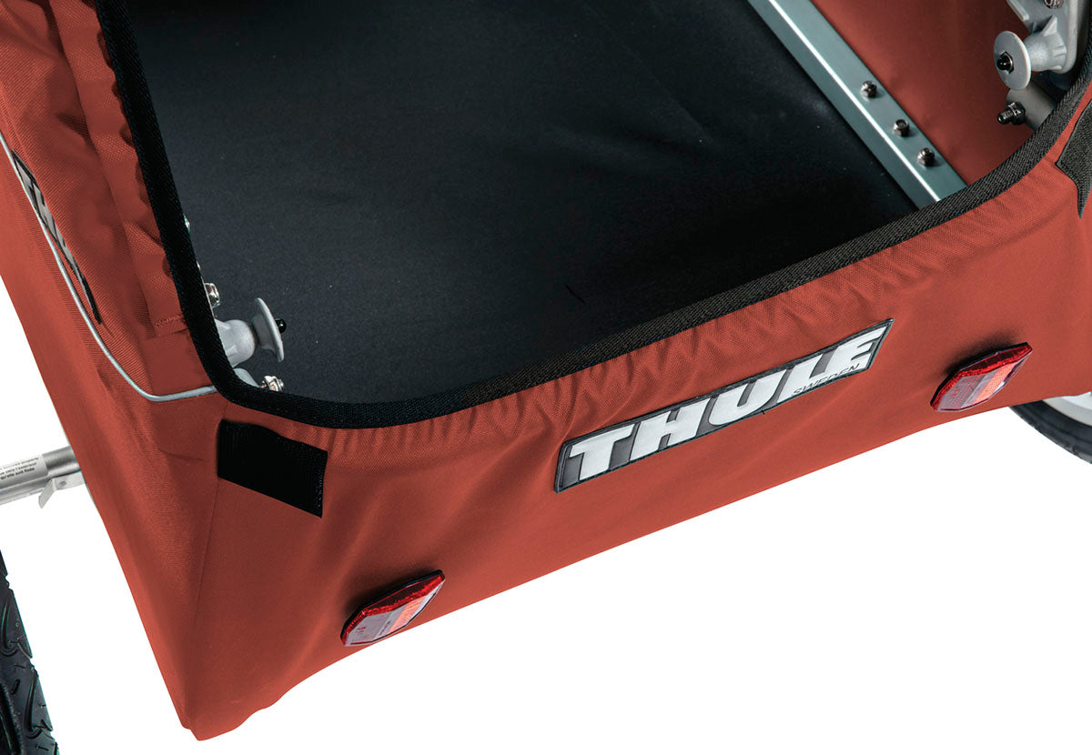 Thule Cadence 2-Seat Bicycle Trailer - Hot Sauce Red