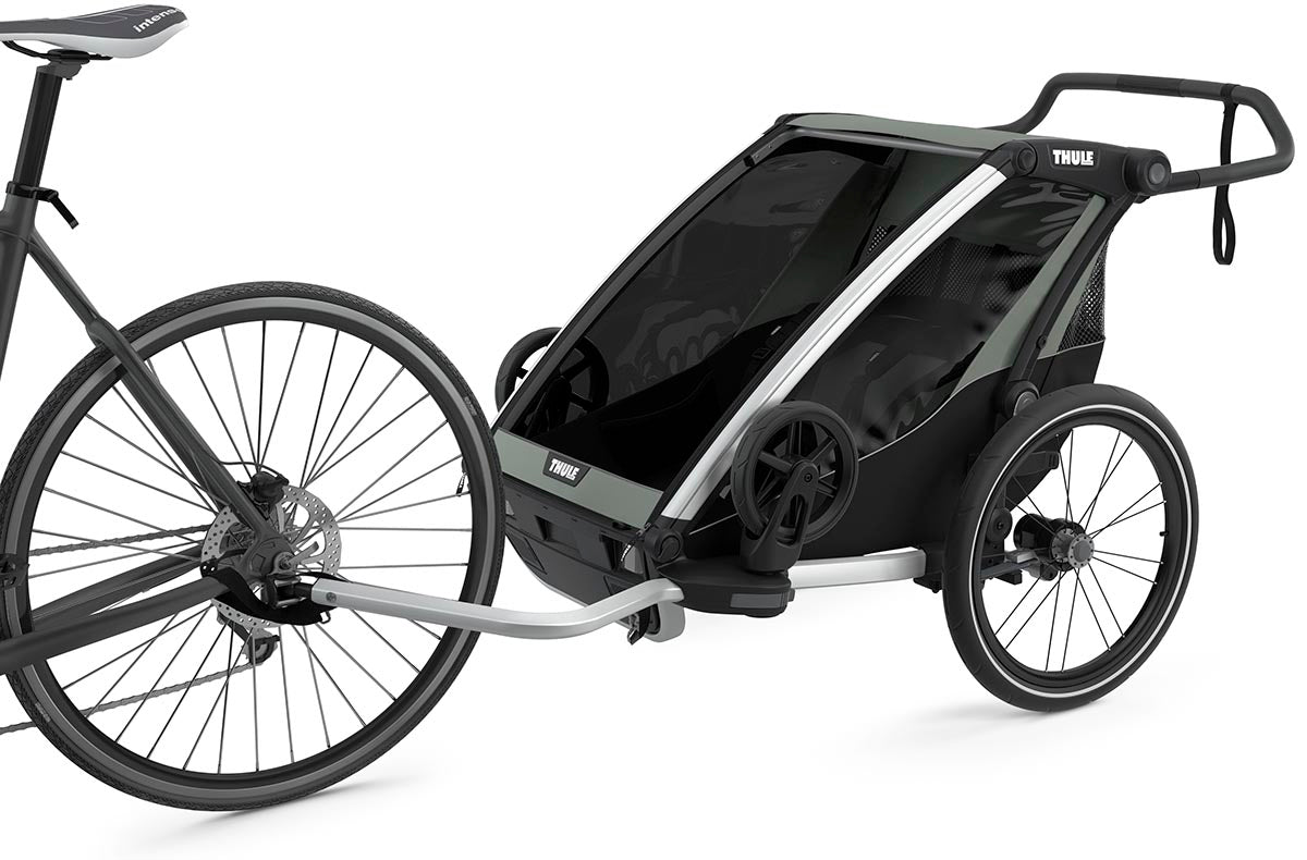 Thule Chariot Lite 2 Multisport Trailer + Stroller - Agave