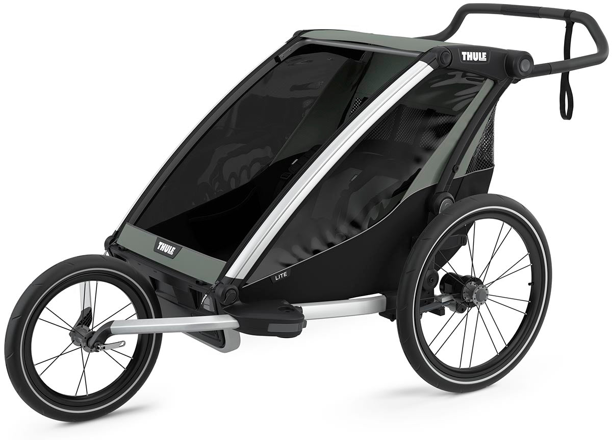 Thule Chariot Lite 2 Multisport Trailer + Stroller - Agave