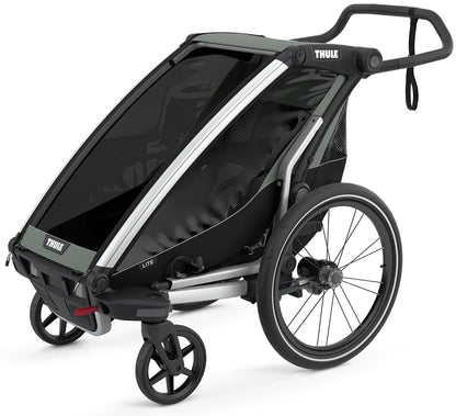 Thule Chariot Lite 1 Multisport Trailer + Stroller - Agave