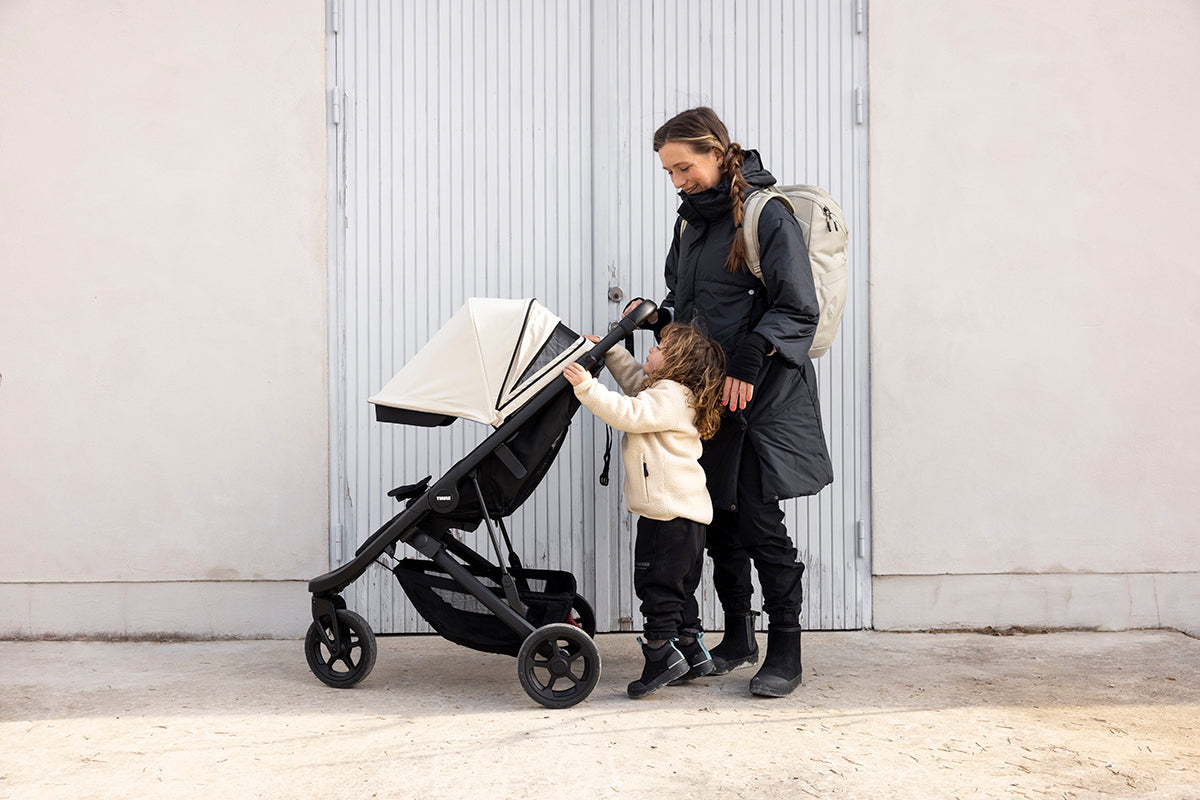 Thule Spring Stroller - Soft Beige