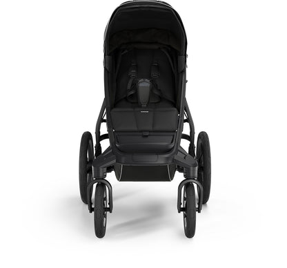 Thule Urban Glide 4-Wheel All-Terrain Stroller + Bassinet Bundle - Black