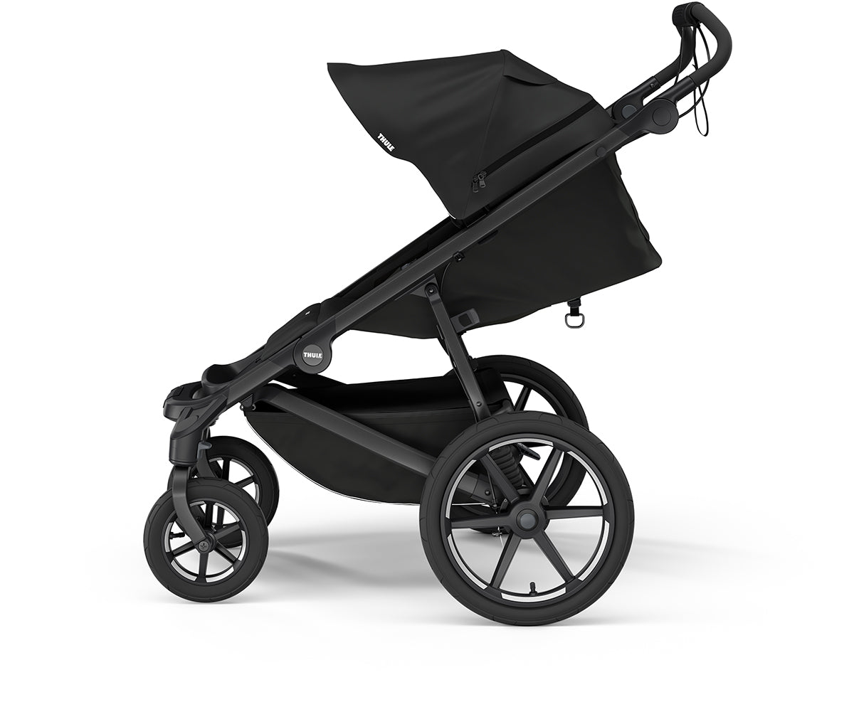 Thule Urban Glide 4-Wheel All-Terrain Stroller + Bassinet Bundle - Black