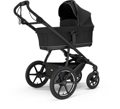 Thule Urban Glide 4-Wheel All-Terrain Stroller + Bassinet Bundle - Black