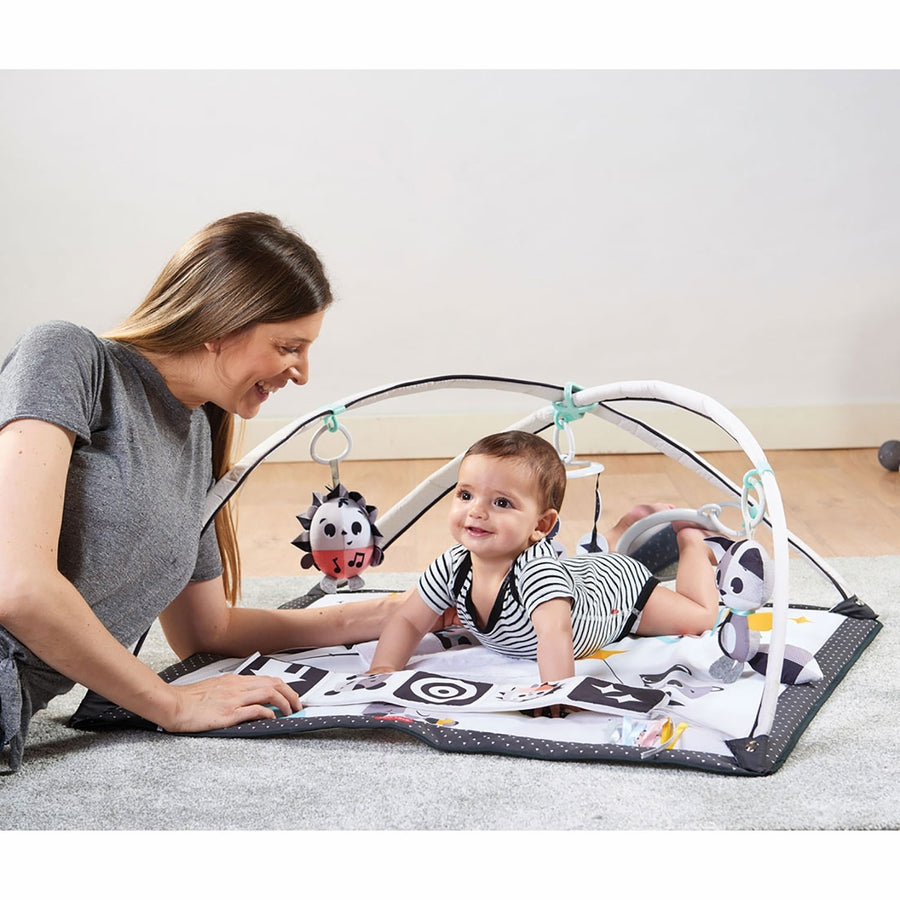 Tiny Love Magical Tales Black & White Gymini Activity Play Mat With Book