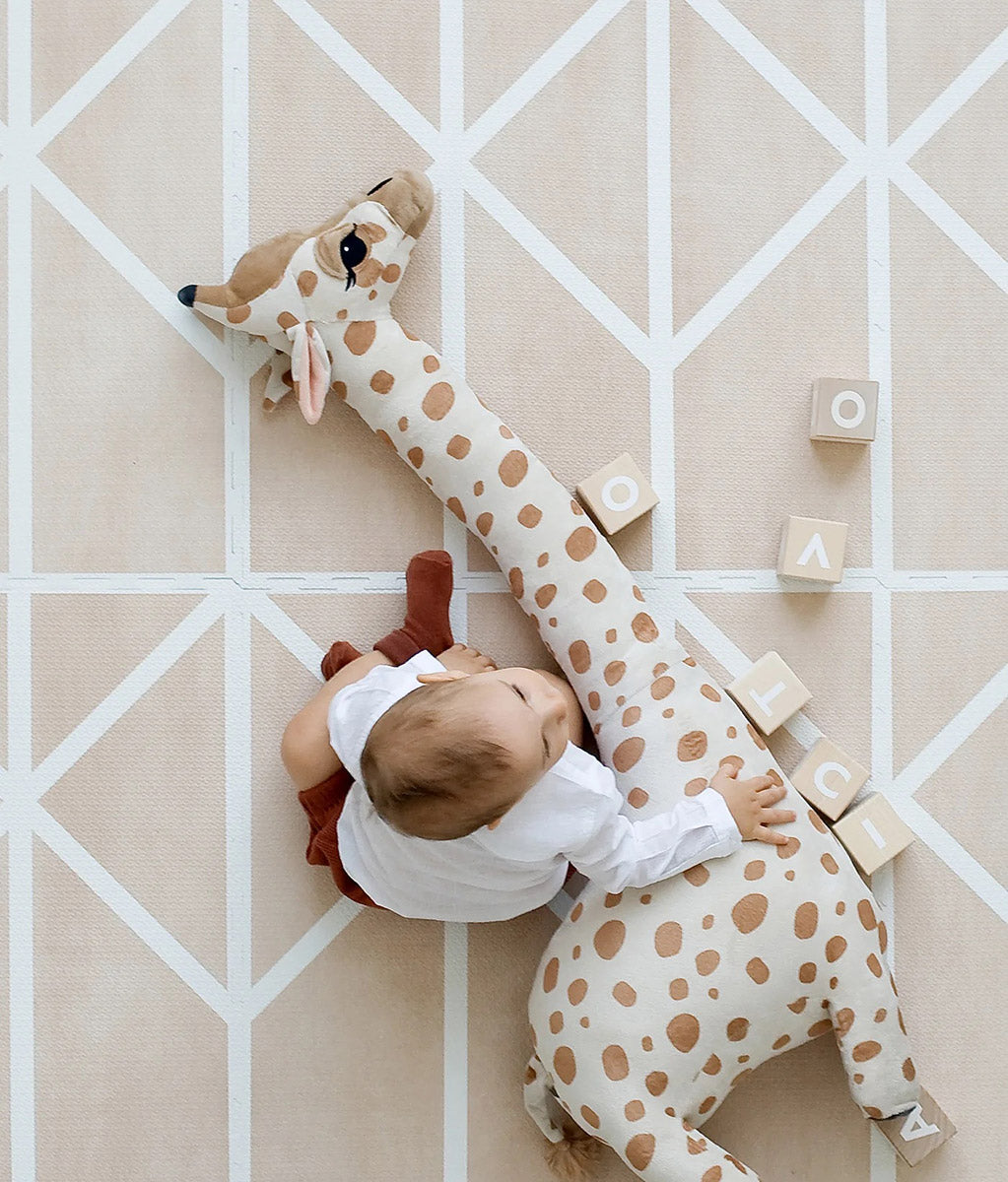 Toddlekind Printed Foam Puzzle Playmat - Nordic - Clay