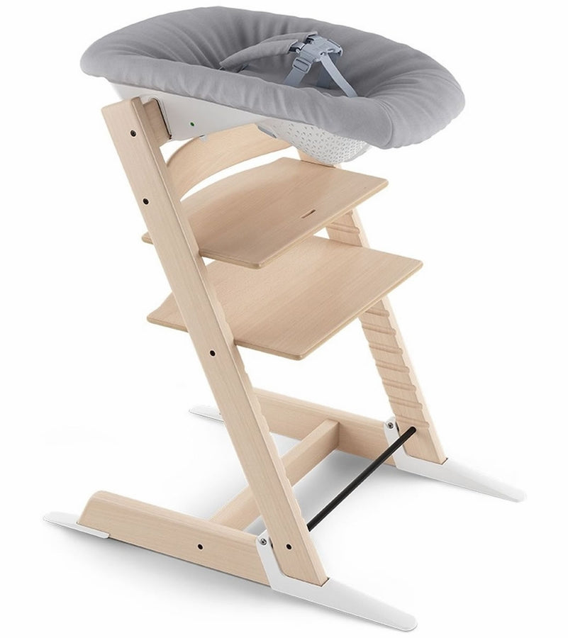 Tripp Trapp Chair + Newborn Set Bundle - Black