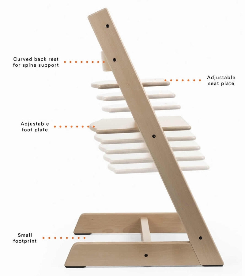 Tripp Trapp Chair + Newborn Set Bundle - Natural