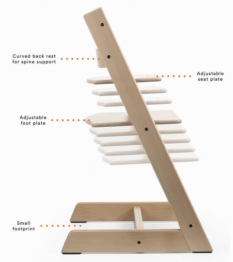 Tripp Trapp Chair + Newborn Set (One Box) - Natural