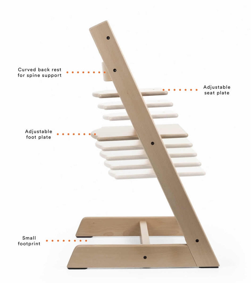 Tripp Trapp Oak Chair - Glacier Green