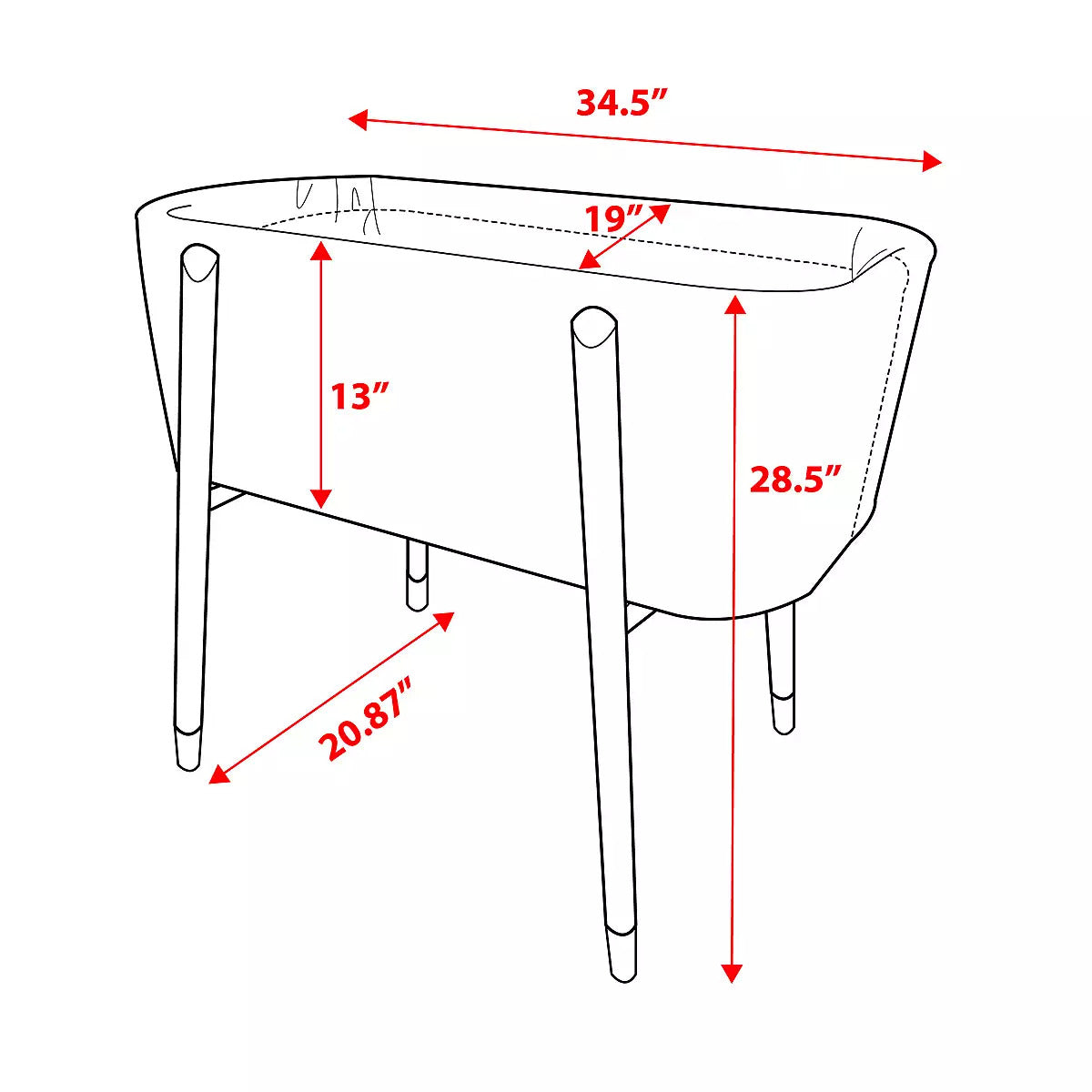 TruBliss Sova Bassinet - Irish Cream