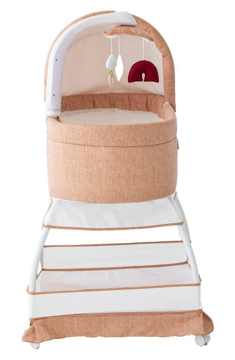 TruBliss Sweetli Nurture Bassinet - Clay Melange