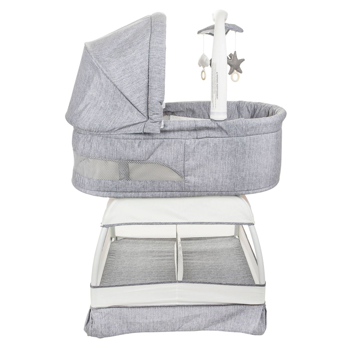 TruBliss Sweetli Nurture Bassinet - Grey Melange