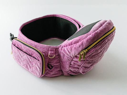 Tushbaby Hip Seat Carrier, Velvet - Orchid