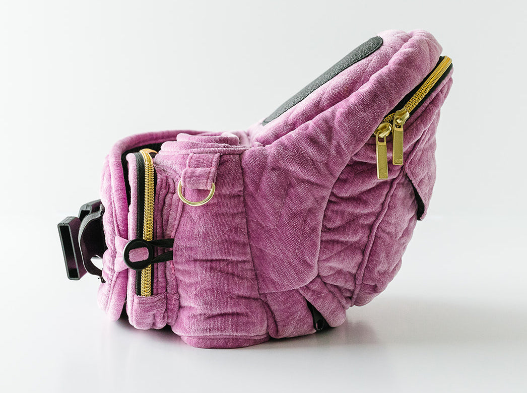 Tushbaby Hip Seat Carrier, Velvet - Orchid