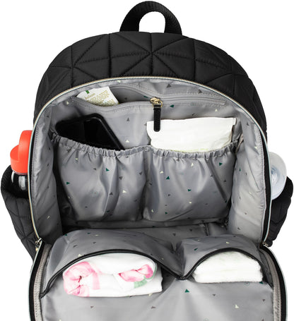 TWELVElittle Companion Backpack Diaper Bag  2.0 - Black