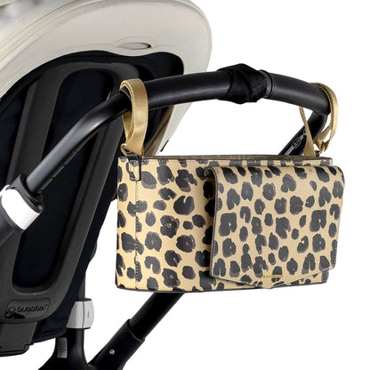 TWELVElittle Peek-A-Boo Stroller Caddy - Leopard Print