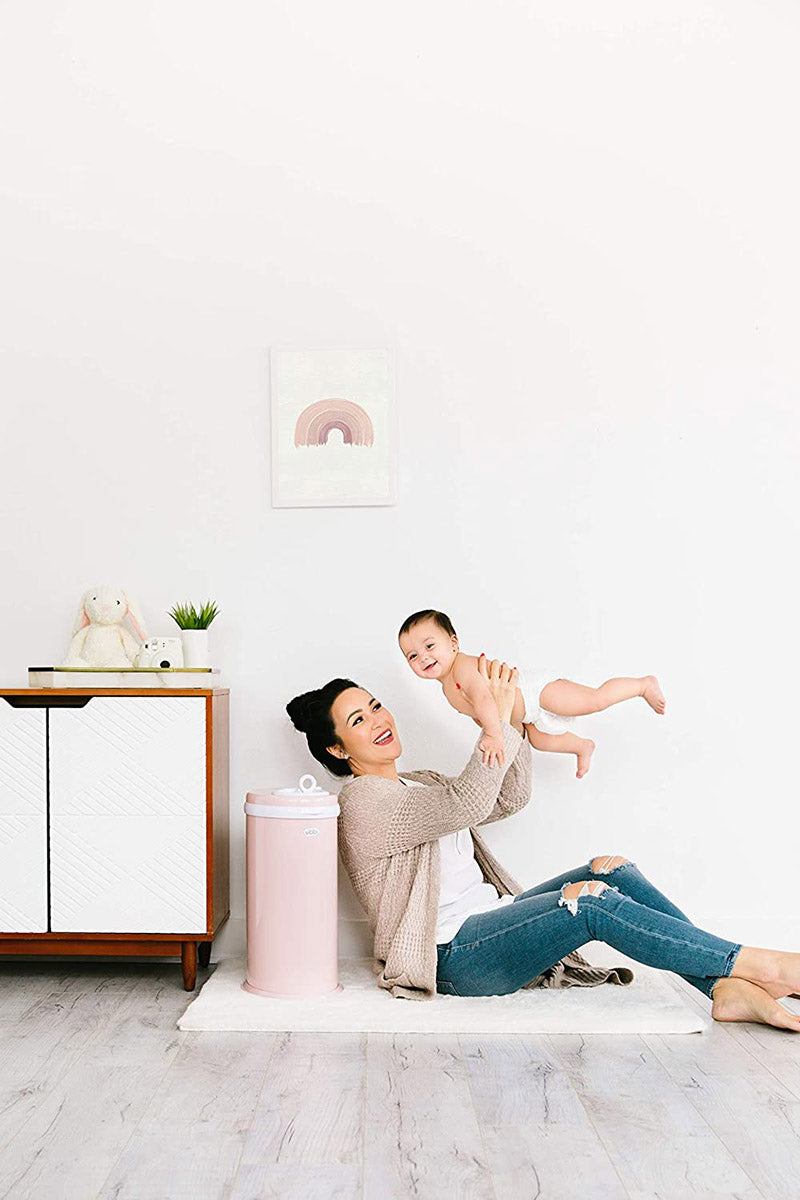 Ubbi Diaper Pail - Blush Pink