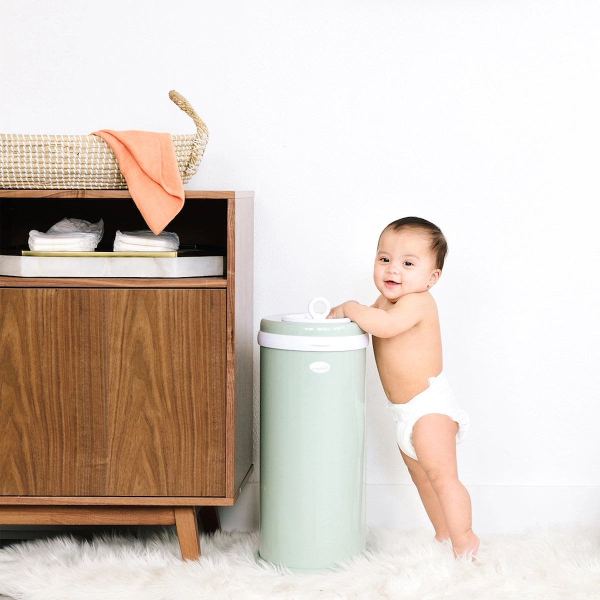 Ubbi Diaper Pail - Sage