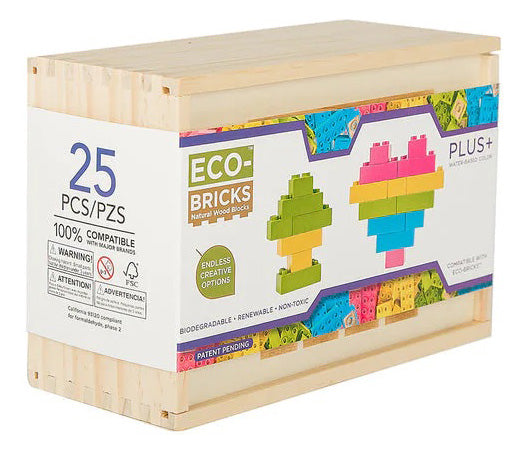 Ukidz Eco-bricks Plus+ Color 25pcs