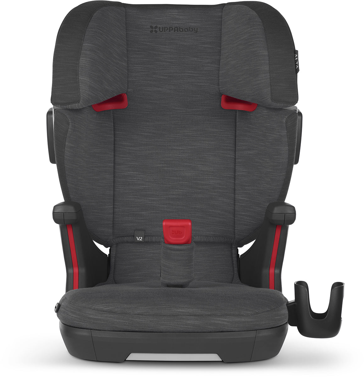 UPPAbaby Alta V2 Belt Positioning Booster Car Seat - Greyson (Charcoal Melange)