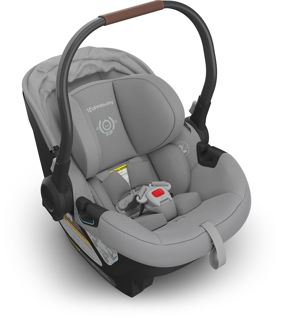 UPPAbaby Aria Lightweight Infant Car Seat - Anthony (Light Grey)