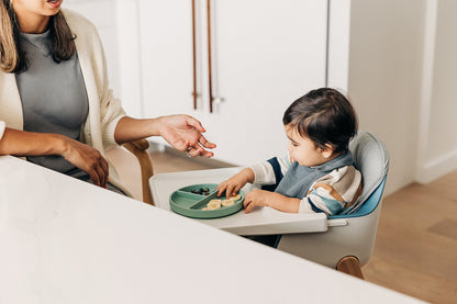 UPPAbaby Ciro High Chair + Cushion Bundle - Caleb / Grey