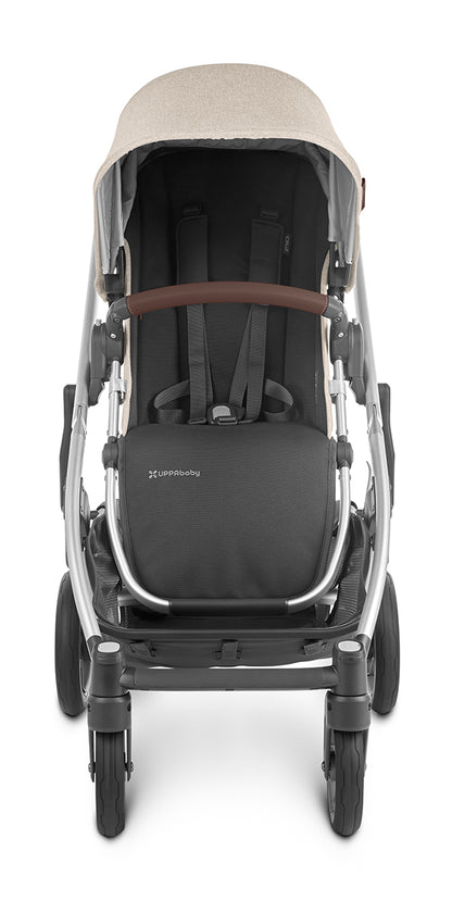 UPPAbaby Cruz V2 Stroller - Declan (Oat Melange/Silver/Chestnut Leather)