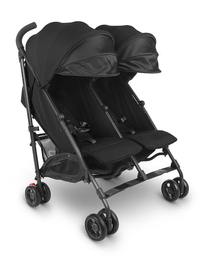 UPPAbaby G-LINK V2 Side by Side Double Stroller - Jake (Charcoal / Carbon)