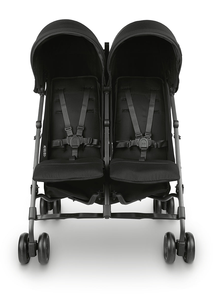 UPPAbaby G-LINK V2 Side by Side Double Stroller - Jake (Charcoal / Carbon)