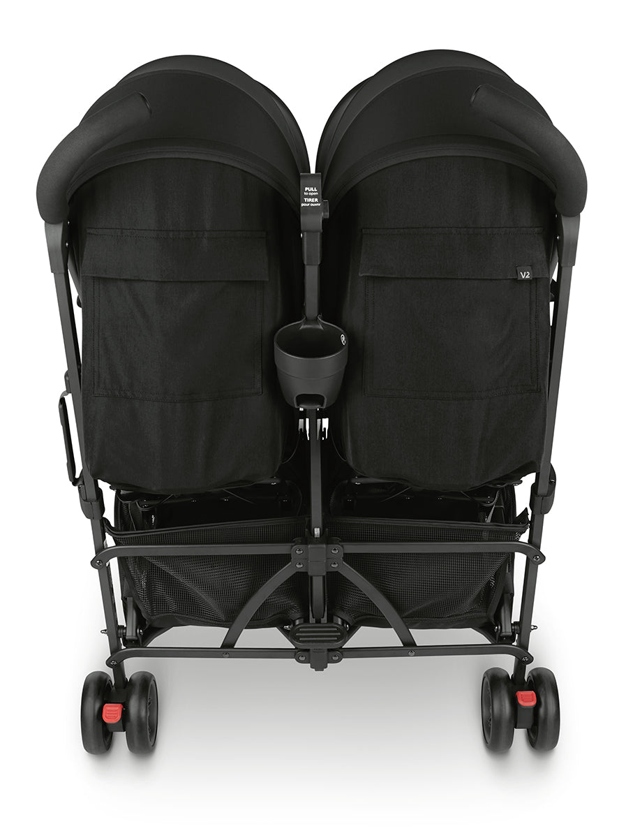 UPPAbaby G-LINK V2 Side by Side Double Stroller - Jake (Charcoal / Carbon)