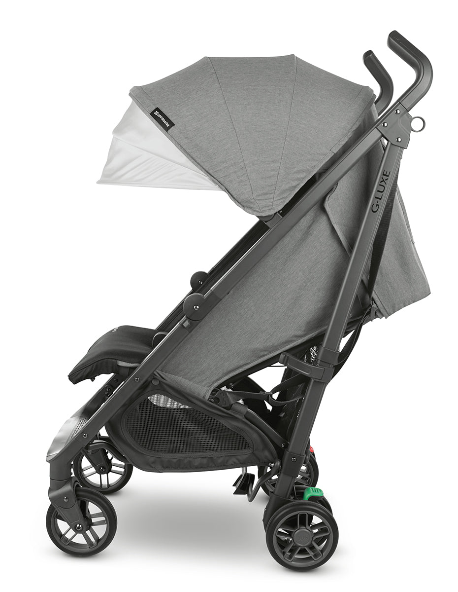 UPPAbaby G-LUXE 2023 Umbrella Stroller - Greyson (Charcoal Melange / Carbon)