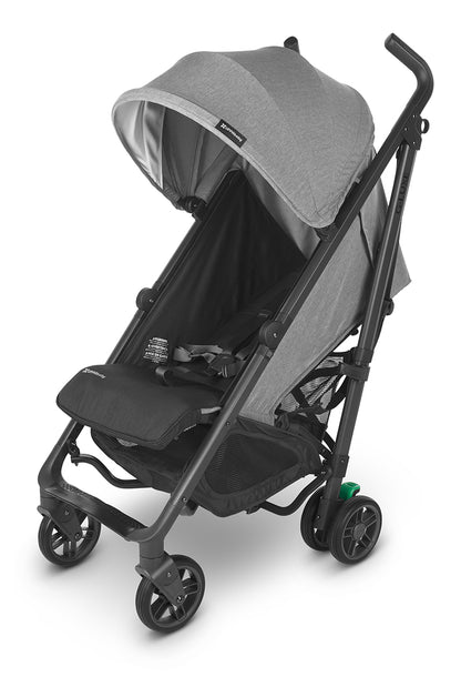 UPPAbaby G-LUXE 2023 Umbrella Stroller - Greyson (Charcoal Melange / Carbon)