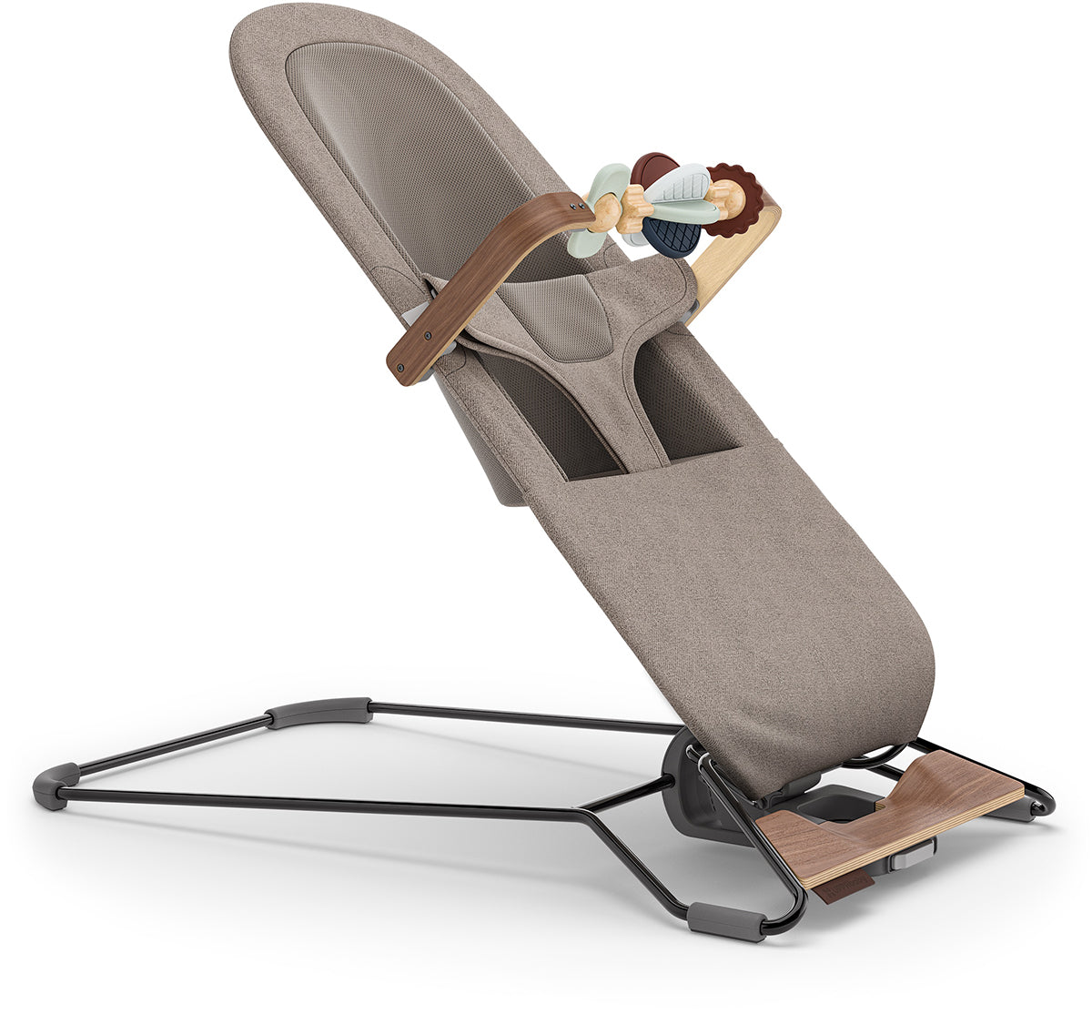 UPPAbaby Mira 2-in-1 Bouncer + Toy Bar Bundle - Charlie / Wonder Wheel