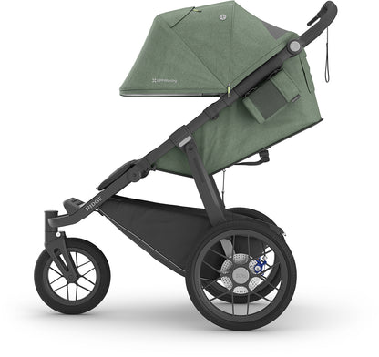 UPPAbaby Ridge Jogging Stroller + PiggyBack Ride-Along Bundle - Gwen